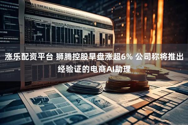 涨乐配资平台 狮腾控股早盘涨超6% 公司称将推出经验证的电商AI助理